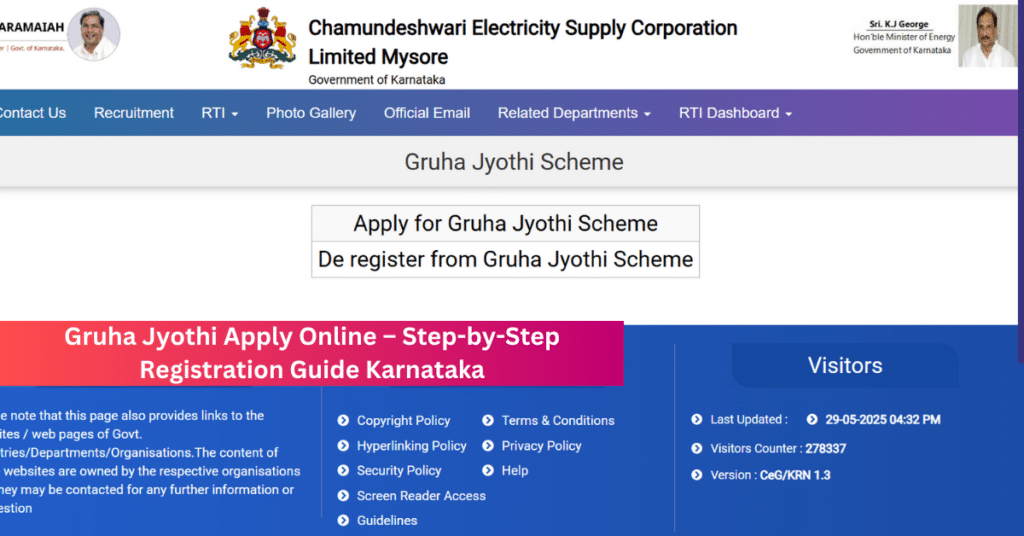 Gruha Jyothi Apply Online – Step-by-Step Registration Guide Karnataka Gruha Jyothi Apply Online – Step-by-Step Registration Guide Karnataka